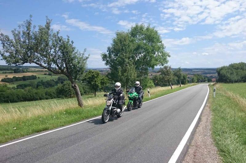 Motorrad fahren im Saarland