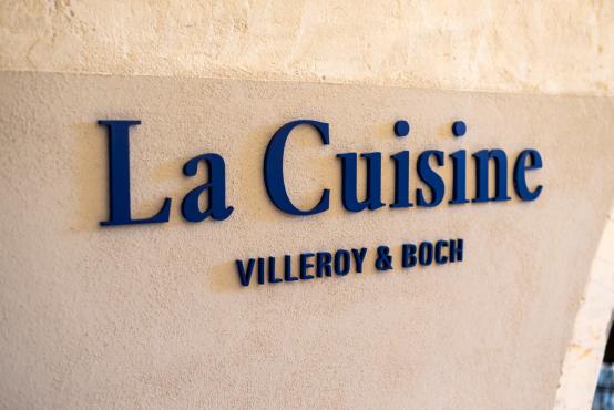 Schriftzug der La Cuisine von Villeroy & Boch
