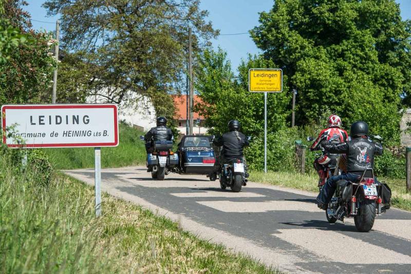 Grenzüberschreitende Motorradtouren