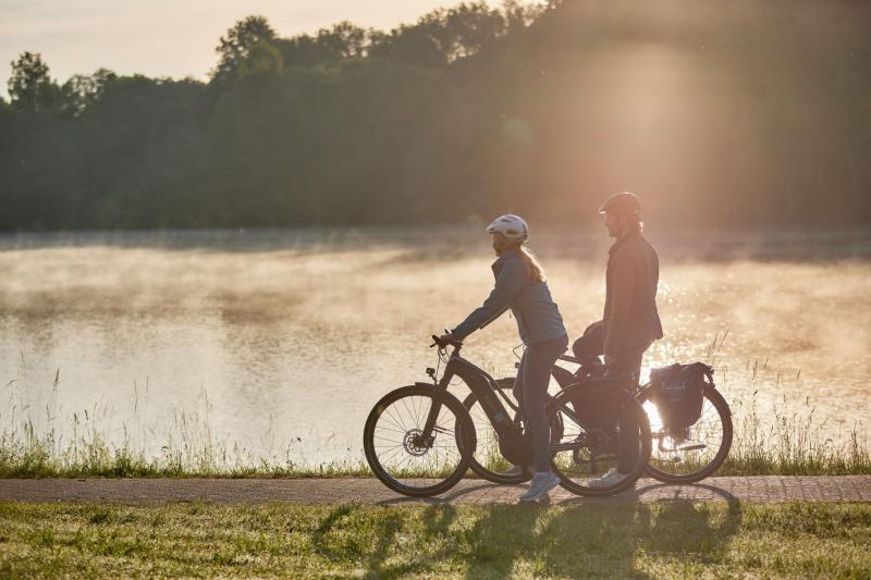 Radfahren am Noswendeler See